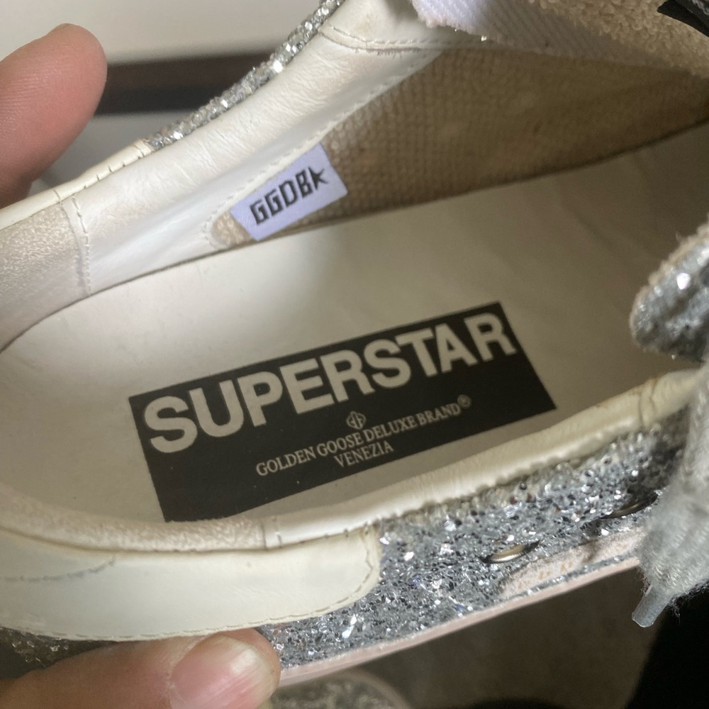 GOLDEN GOOSE
Superstar Glitter Low-Top women Sneakers sz 40 us 9.5 - Picture 7 of 9